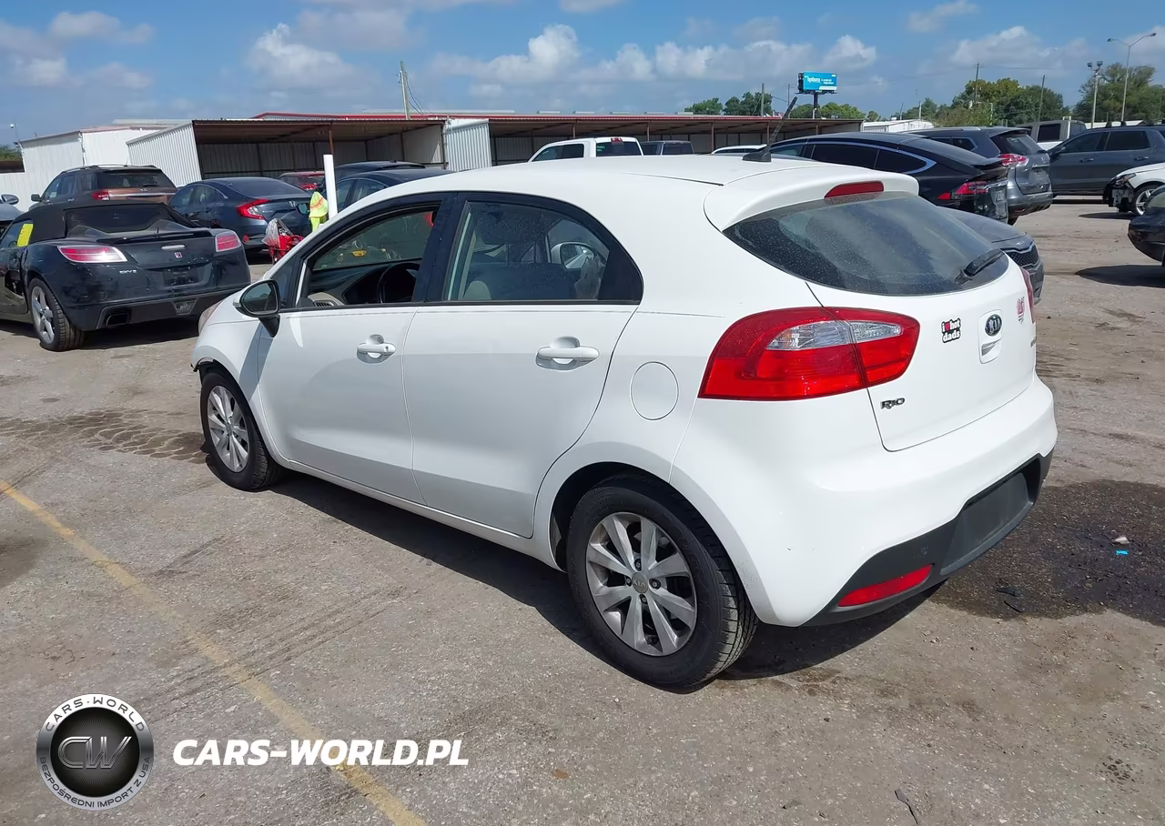 2014 Kia Rio Ex VIN:KNADN5A36E6391245 - 3