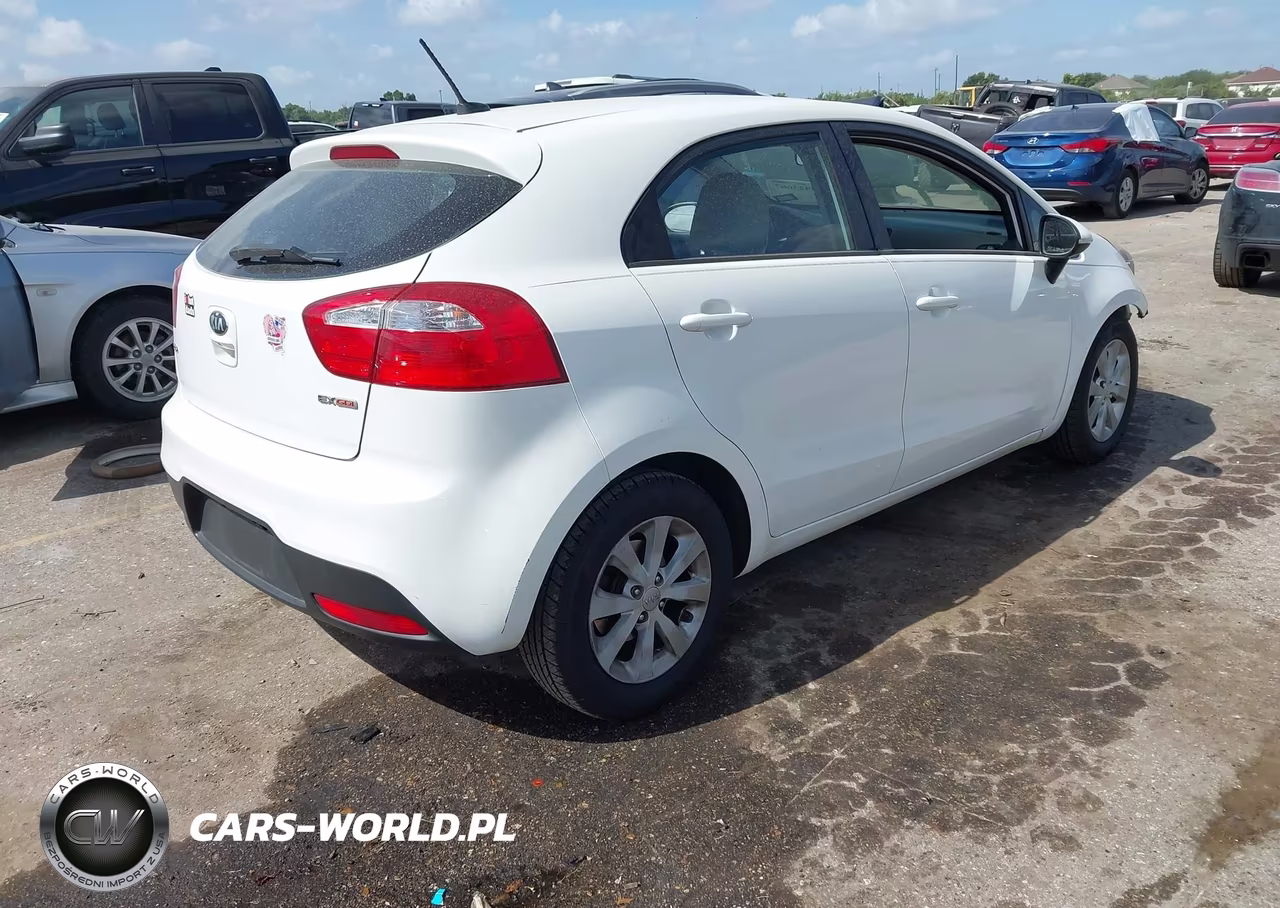 2014 Kia Rio Ex VIN:KNADN5A36E6391245 - 4