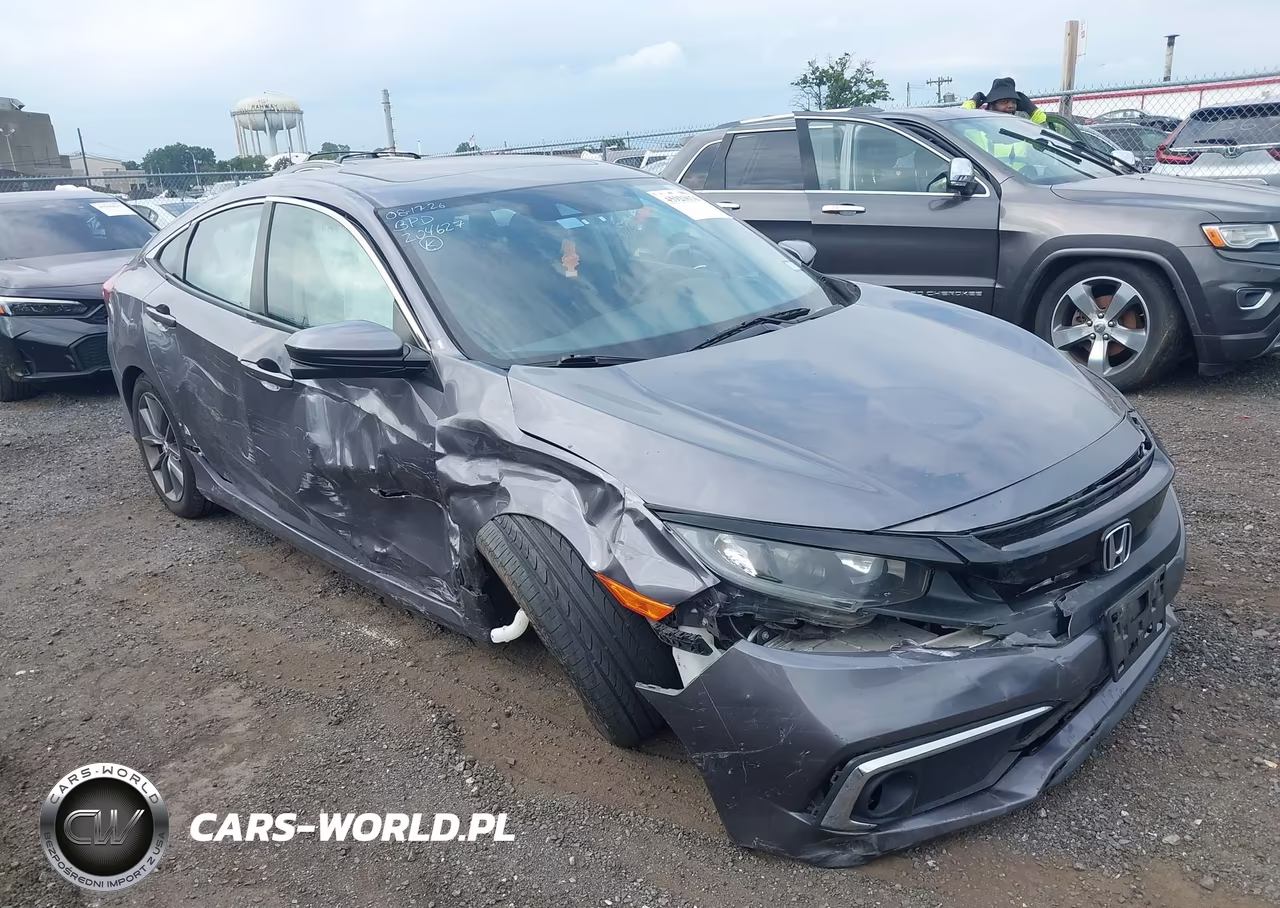 2020 Honda Civic Ex VIN:19XFC1F34LE204627 - 12