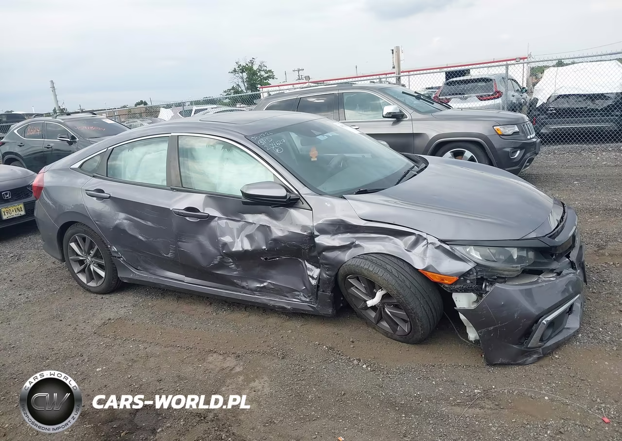 2020 Honda Civic Ex VIN:19XFC1F34LE204627 - 14