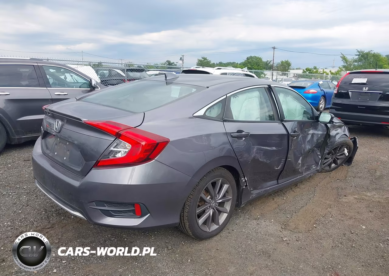 2020 Honda Civic Ex VIN:19XFC1F34LE204627 - 4