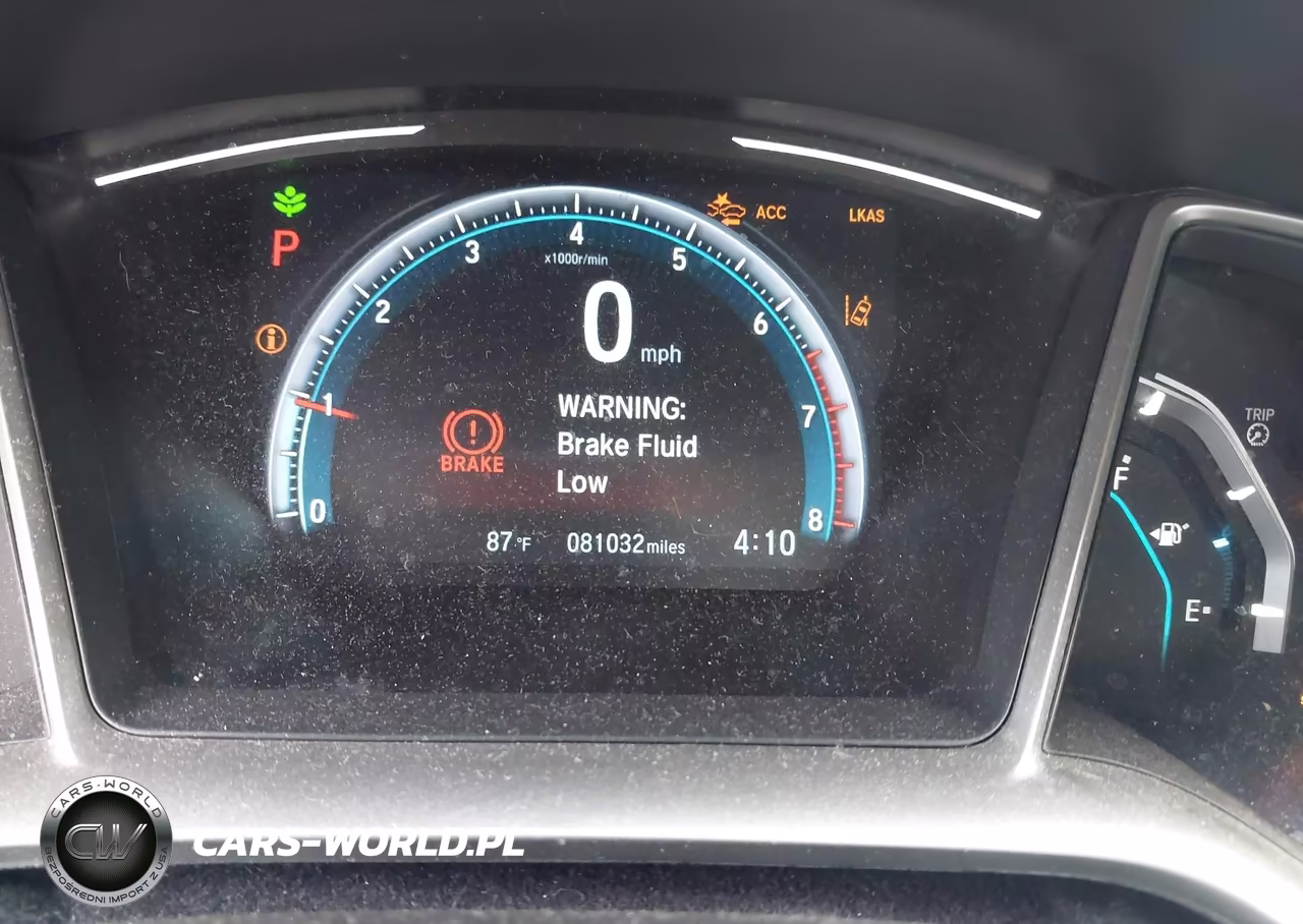 2020 Honda Civic Ex VIN:19XFC1F34LE204627 - 7