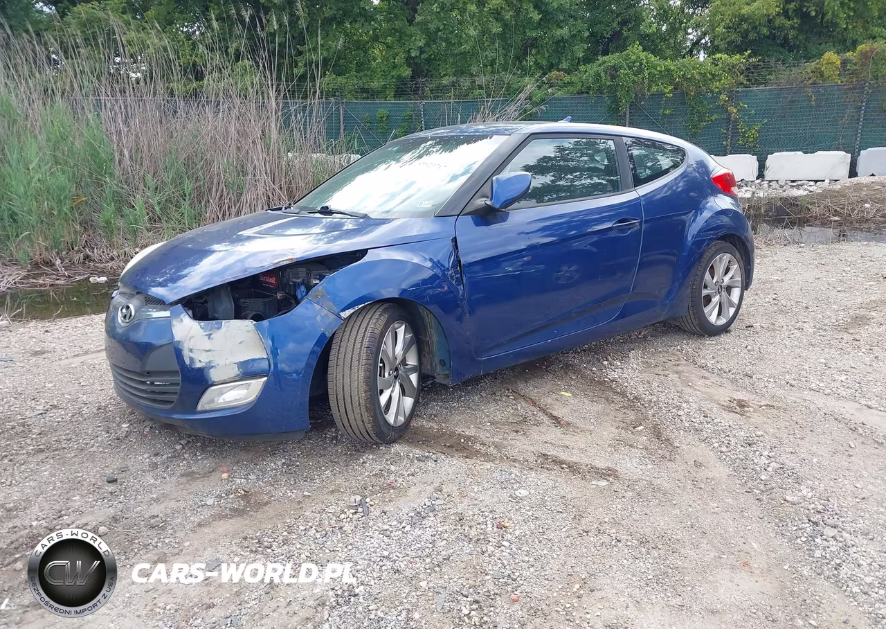 2017 Hyundai Veloster VIN:KMHTC6AD4HU322410 - 2
