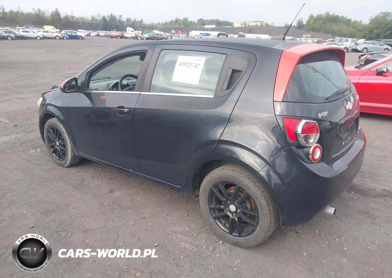 2013 Chevrolet Sonic Lt Auto VIN:1G1JC6SG8D4142791 - 3