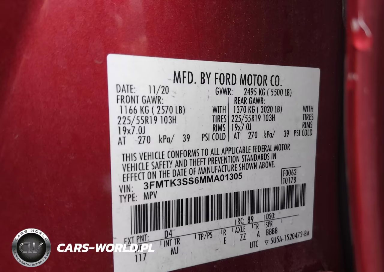 2021 Ford Mustang Mach-E Premium VIN:3FMTK3SS6MMA01305 - 9