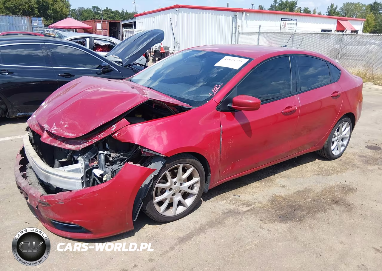 2014 Dodge Dart Sxt VIN:1C3CDFBB6ED747318 - 2
