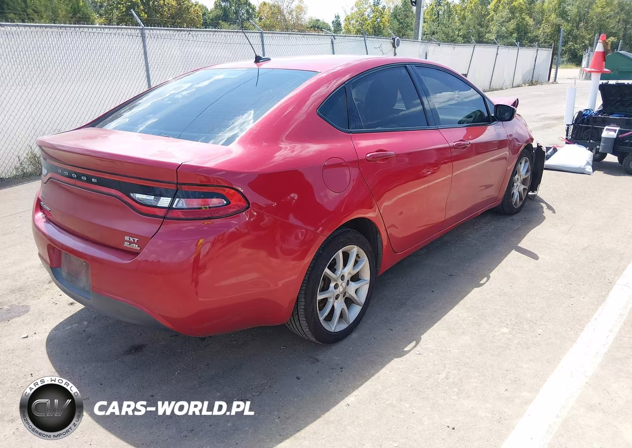 2014 Dodge Dart Sxt VIN:1C3CDFBB6ED747318 - 4