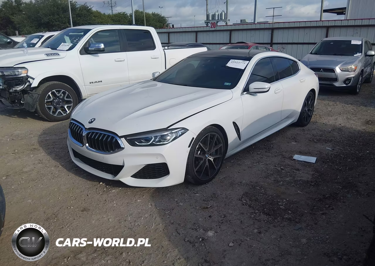 2021 BMW M850I Gtan Coupe xDrive VIN:WBAGV8C02MCG00968 - 2