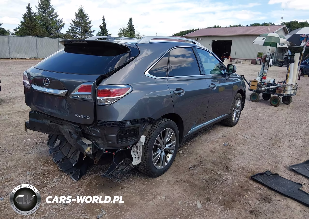 2013 Lexus Rx 350 VIN:2T2BK1BAXDC156617 - 4