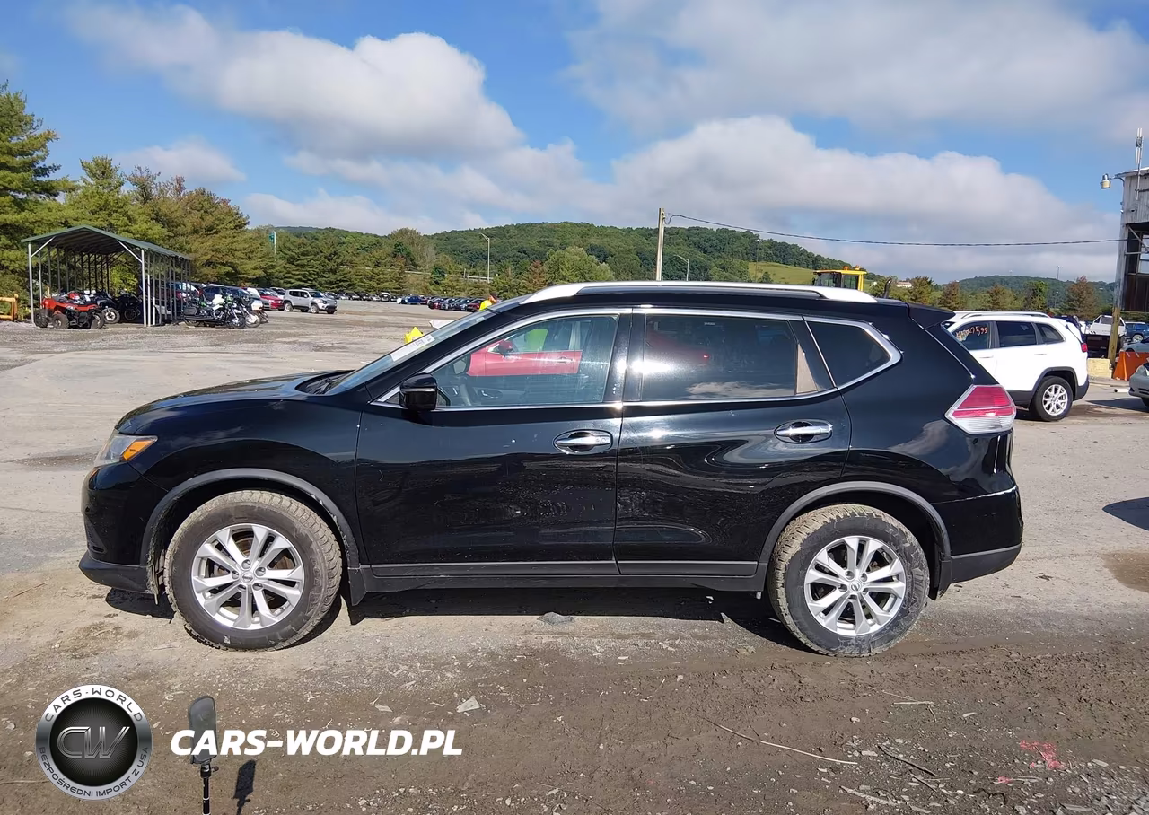 2015 Nissan Rogue Sv VIN:KNMAT2MV5FP515427 - 14