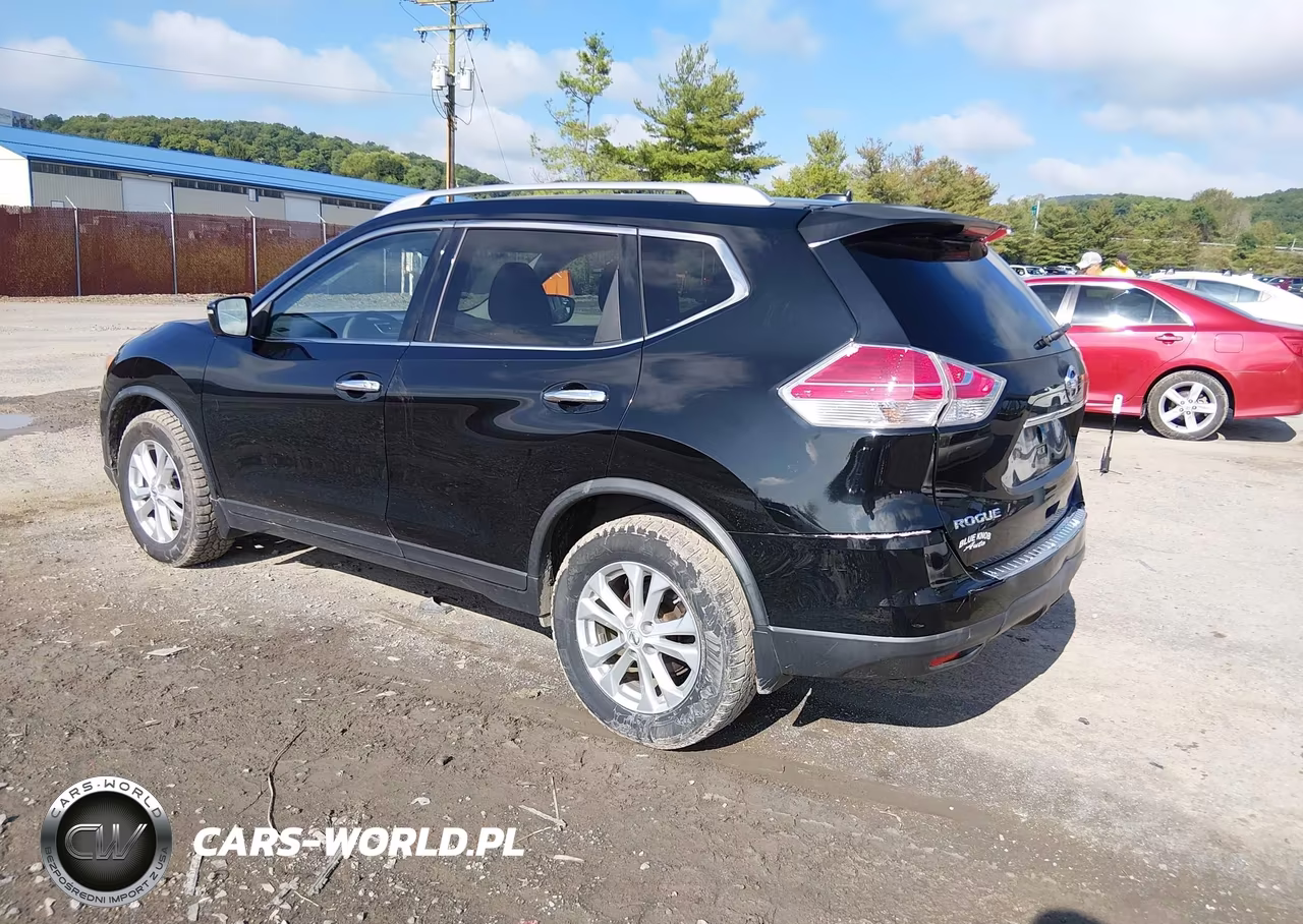 2015 Nissan Rogue Sv VIN:KNMAT2MV5FP515427 - 3