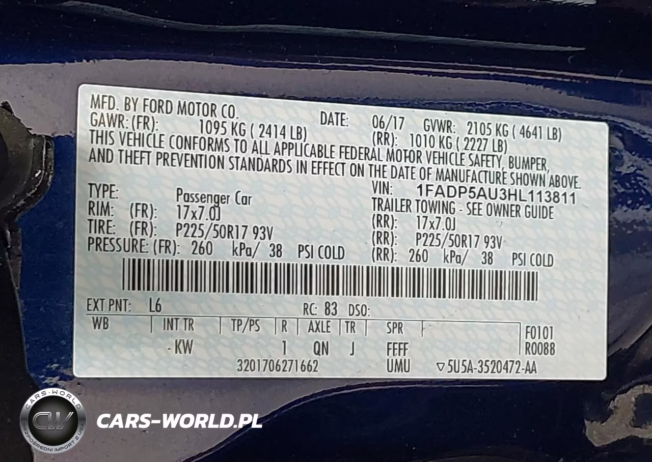 2017 Ford C-Max Hybrid Se VIN:1FADP5AU3HL113811 - 9