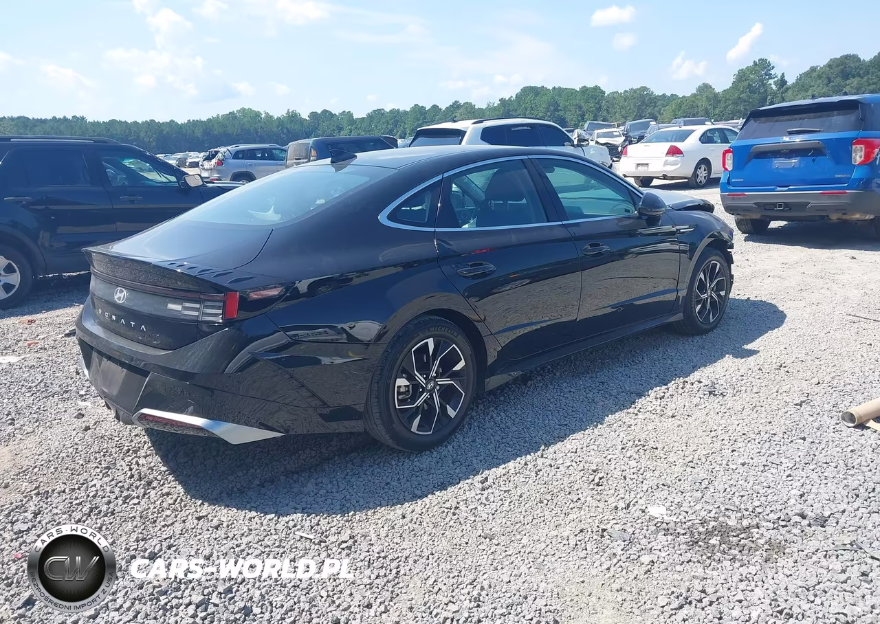 2024 Hyundai Sonata Sel VIN:KMHL64JA7RA405138 - 4