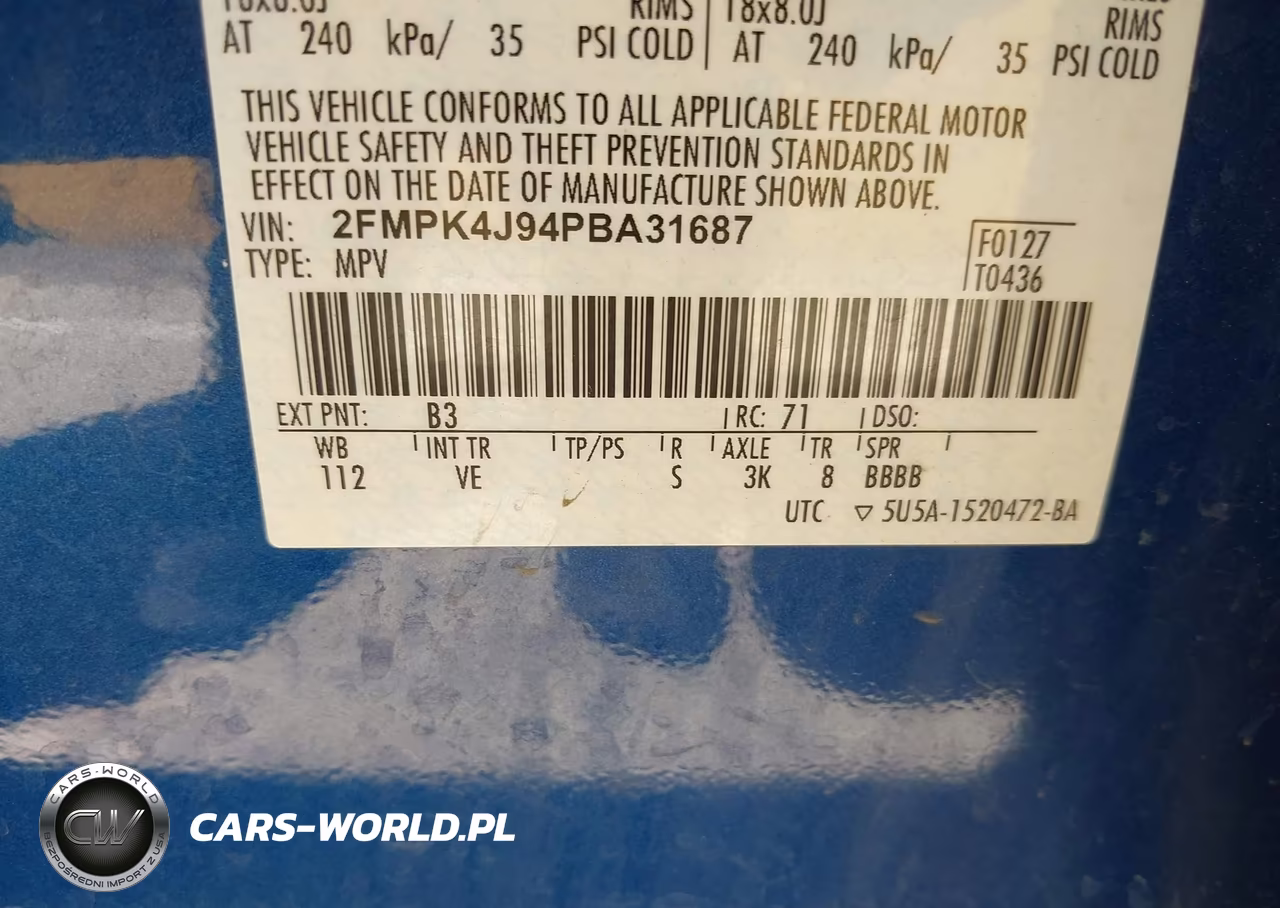 2023 Ford Edge Sel VIN:2FMPK4J94PBA31687 - 9