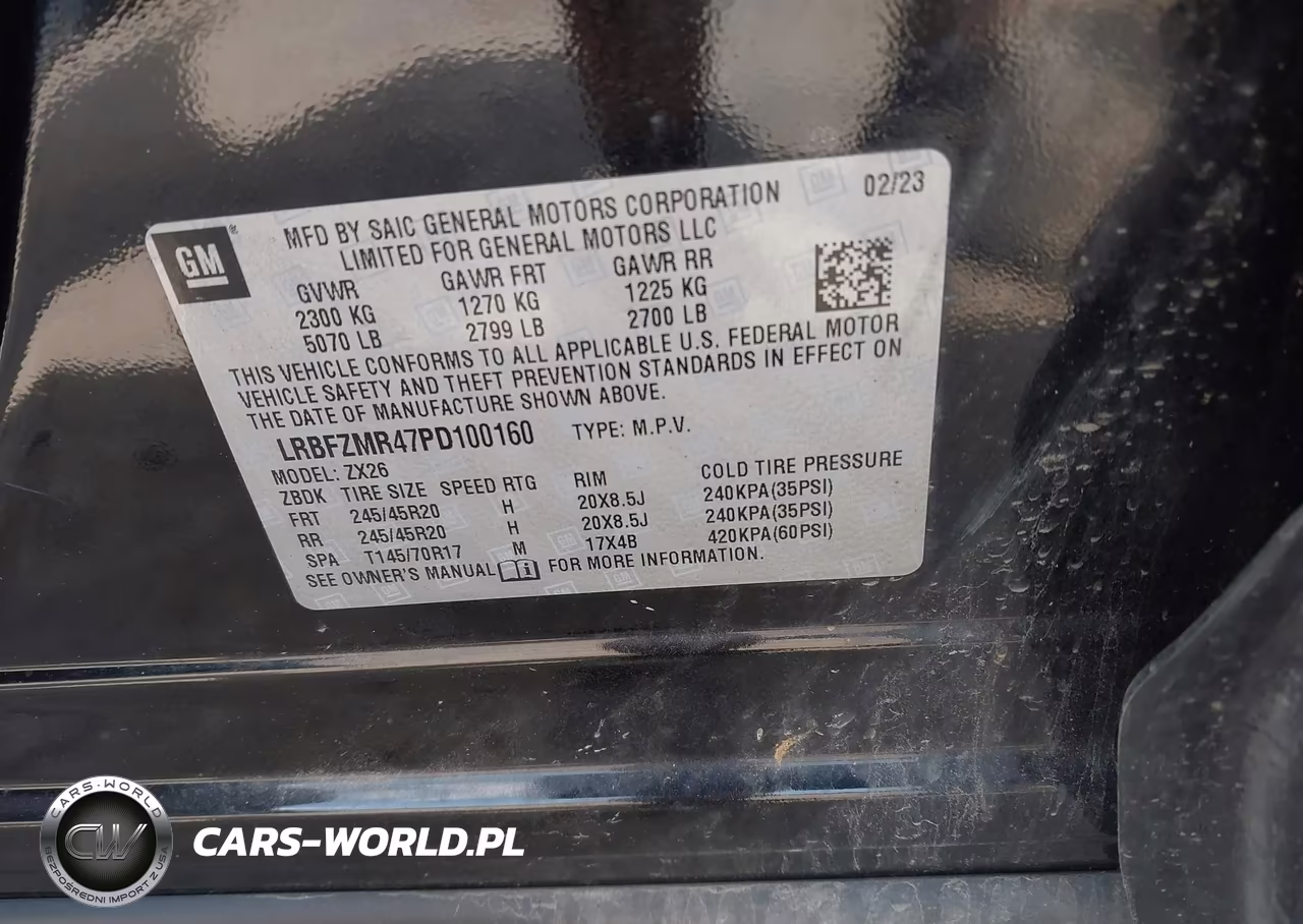 2023 Buick Envision Preferred Awd VIN:LRBFZMR47PD100160 - 9
