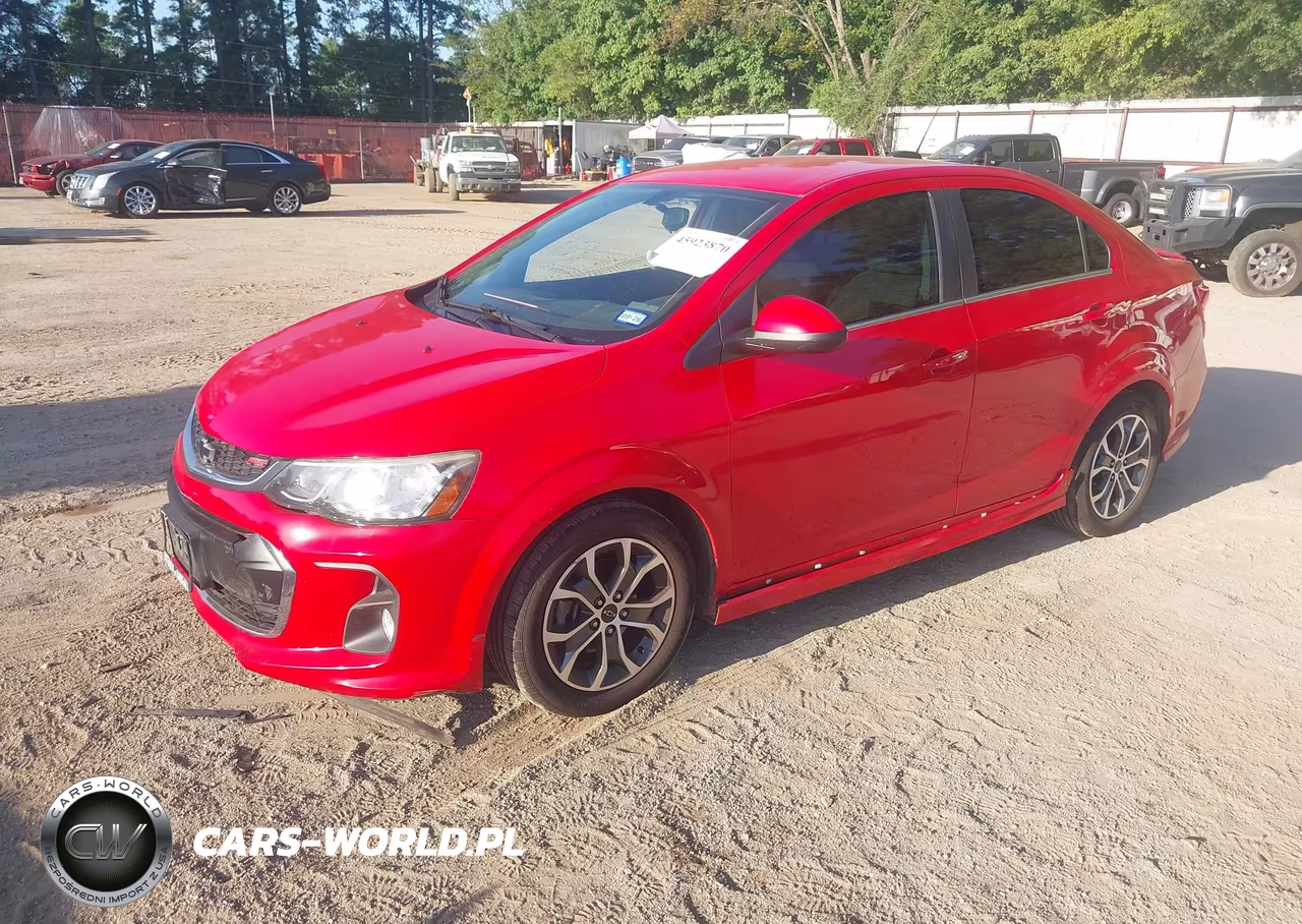 2018 Chevrolet Sonic Lt Auto VIN:1G1JD5SH2J4119776 - 2