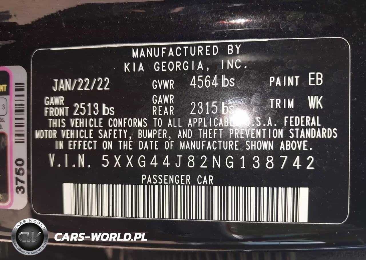 2022 Kia K5 Gt VIN:5XXG44J82NG138742 - 9