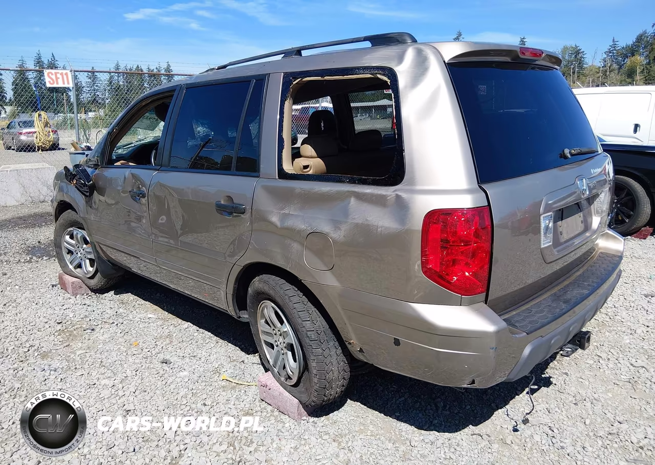 2003 Honda Pilot Ex-L VIN:2HKYF18543H579122 - 3