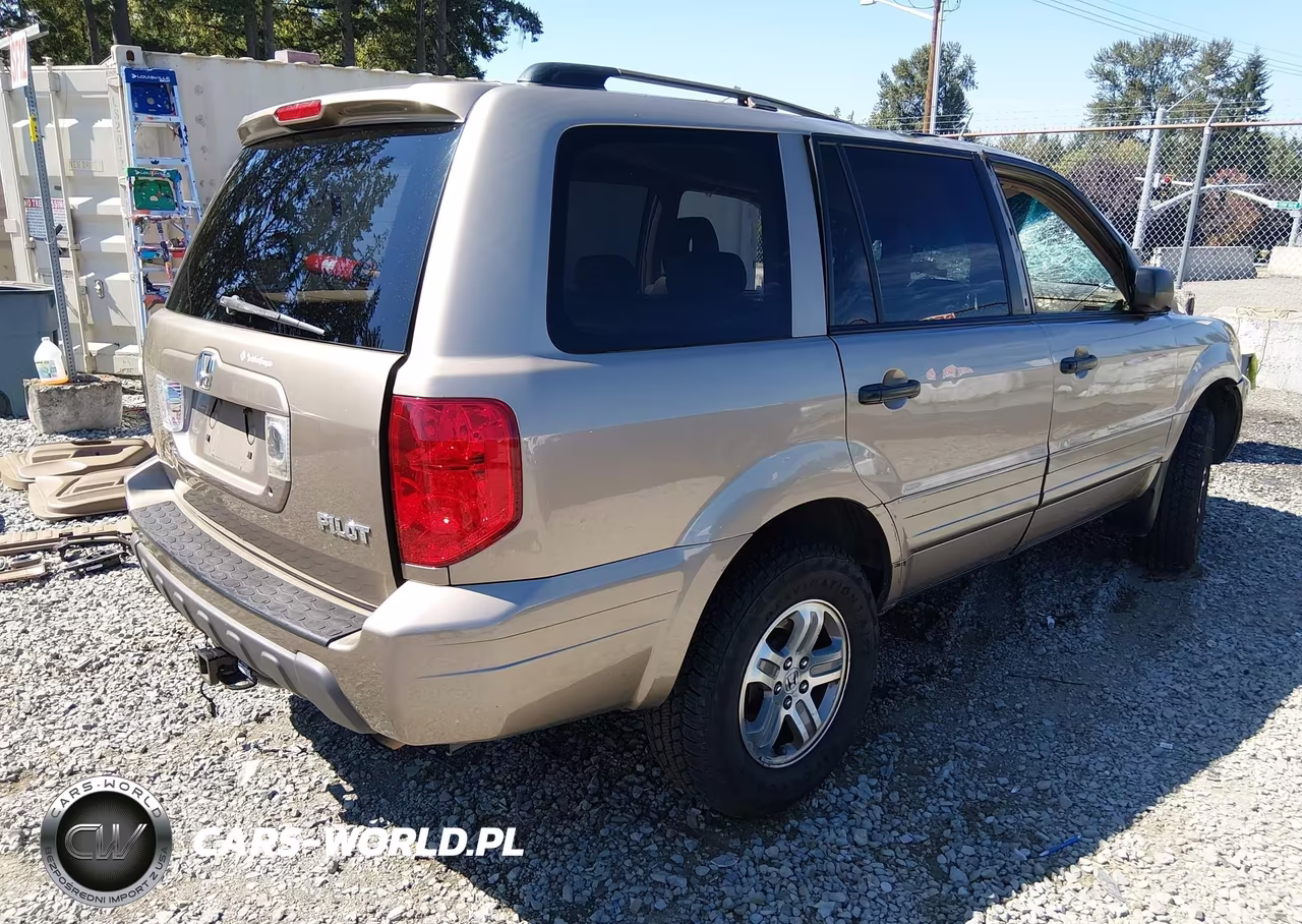 2003 Honda Pilot Ex-L VIN:2HKYF18543H579122 - 4