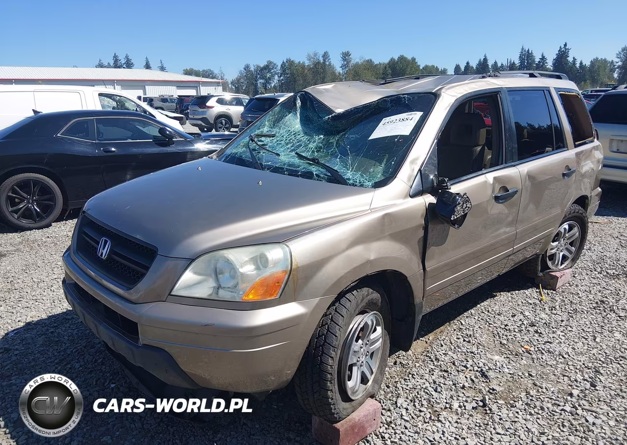 2003 Honda Pilot Ex-L VIN:2HKYF18543H579122 - 6