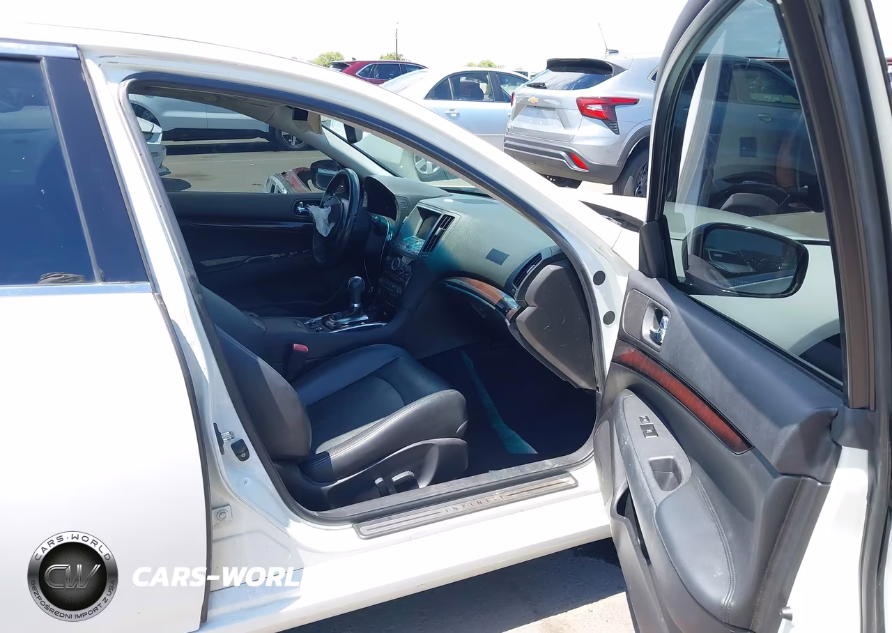 2012 Infiniti G25X VIN:JN1DV6AR3CM862258 - 5
