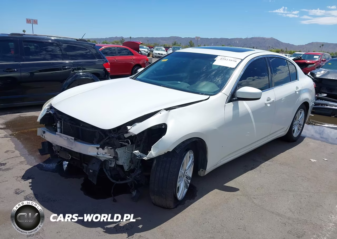2012 Infiniti G25X VIN:JN1DV6AR3CM862258 - 6