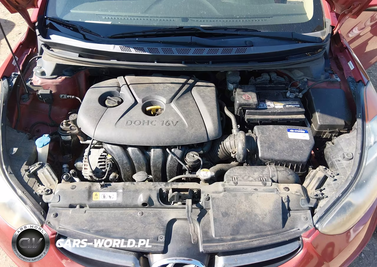 2013 Hyundai Elantra Limited VIN:KMHDH4AE9DU611389 - 10