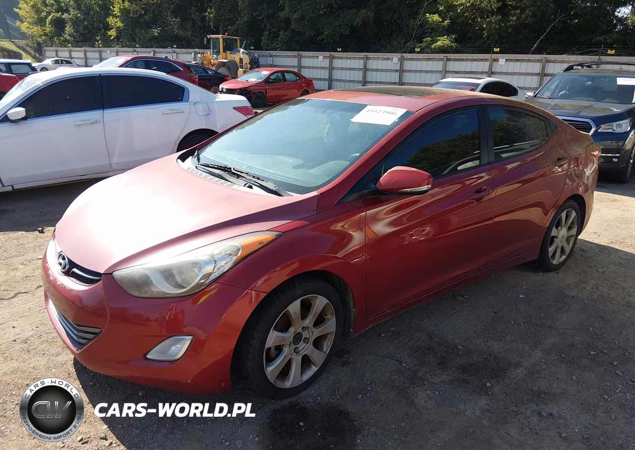 2013 Hyundai Elantra Limited VIN:KMHDH4AE9DU611389 - 2