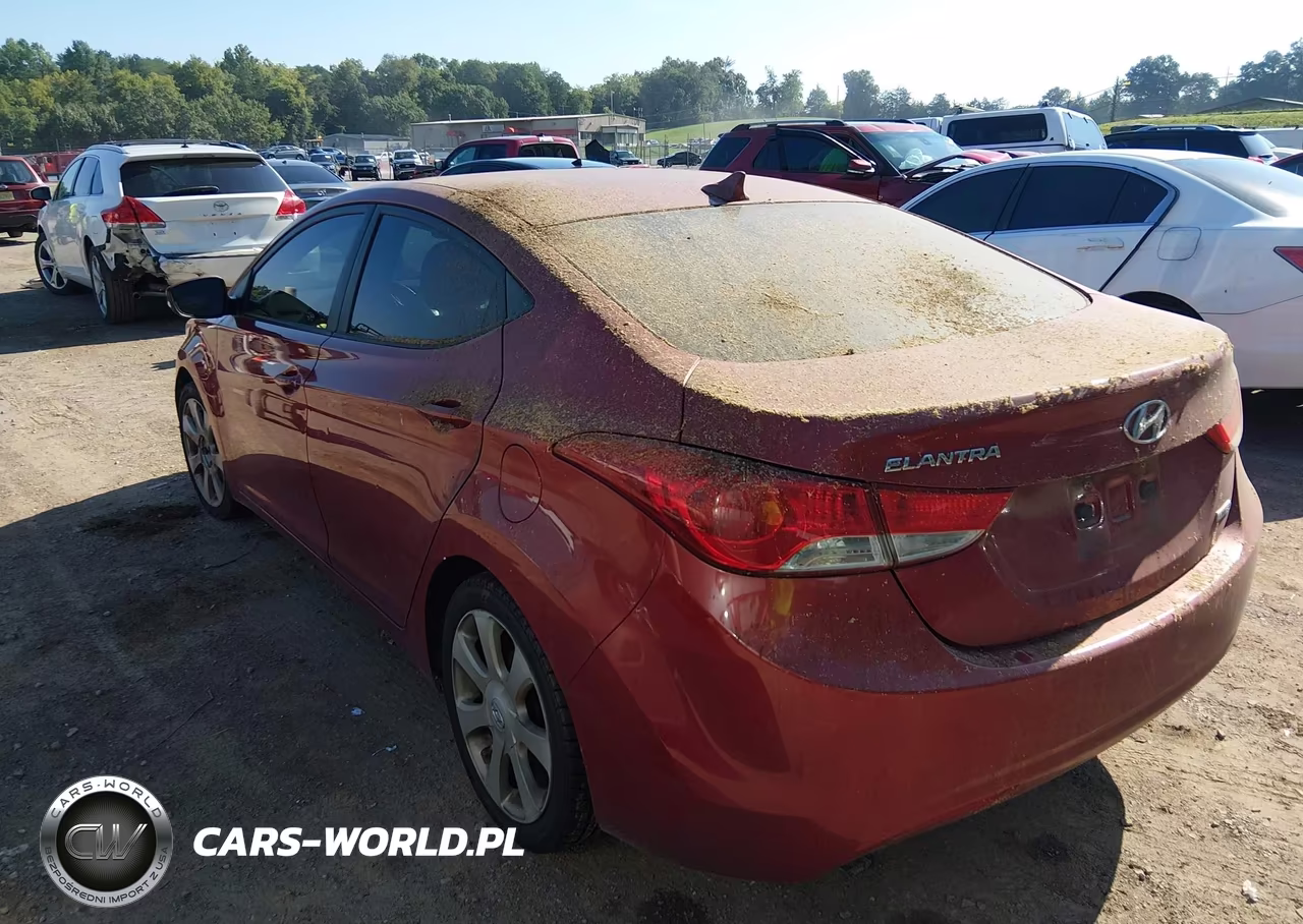 2013 Hyundai Elantra Limited VIN:KMHDH4AE9DU611389 - 3