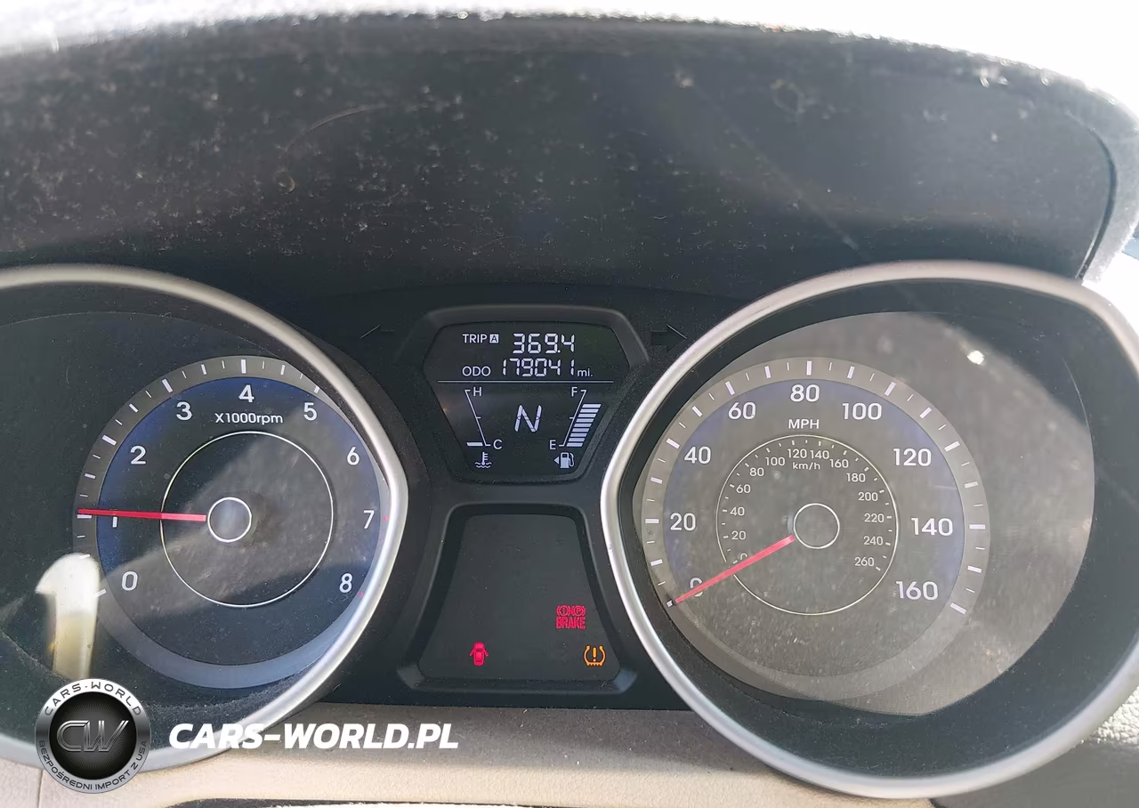 2013 Hyundai Elantra Limited VIN:KMHDH4AE9DU611389 - 7