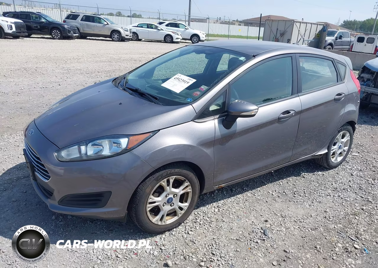 2014 Ford Fiesta Se VIN:3FADP4EJ6EM145334 - 2