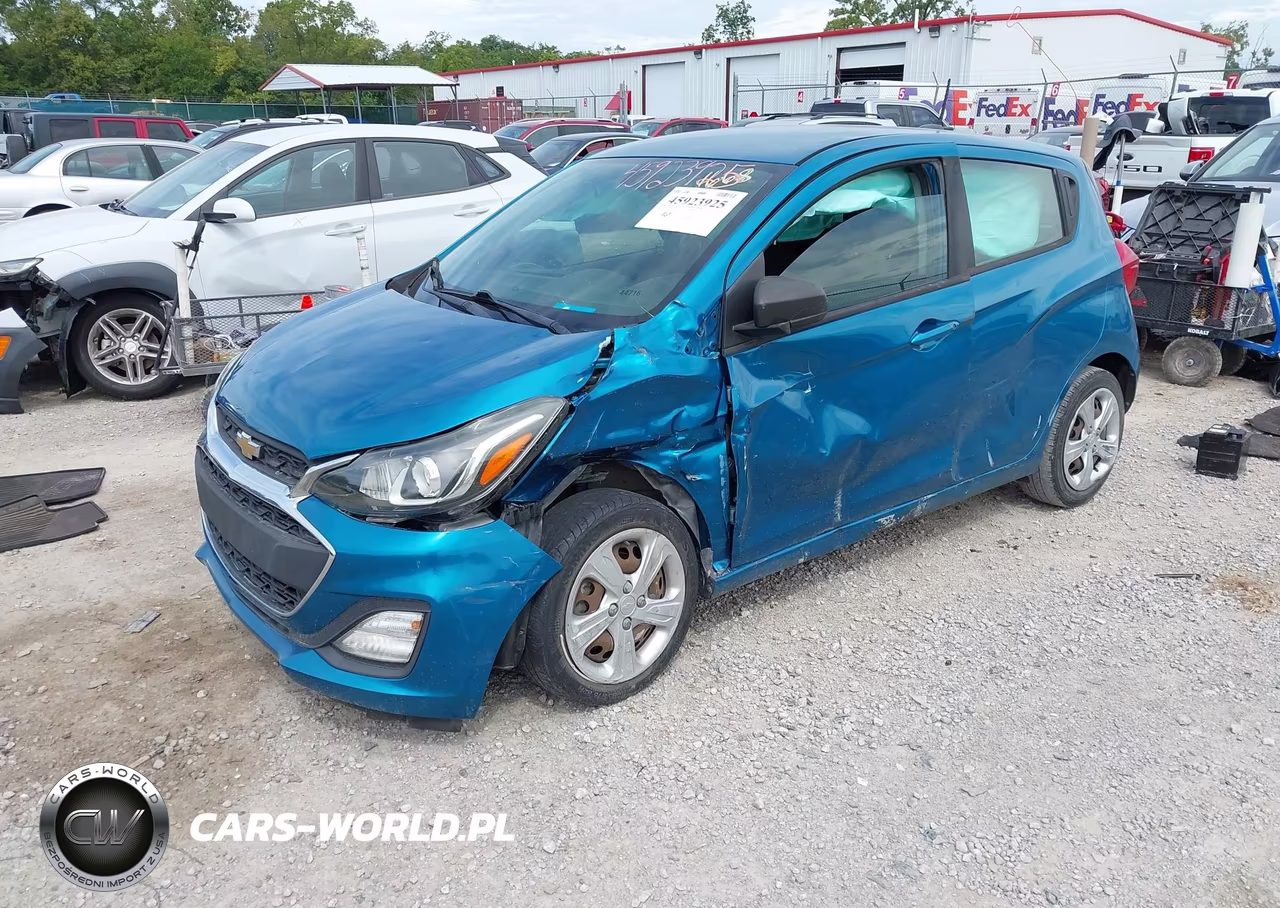 2019 Chevrolet Spark Ls Cvt VIN:KL8CB6SA3KC711668 - 2