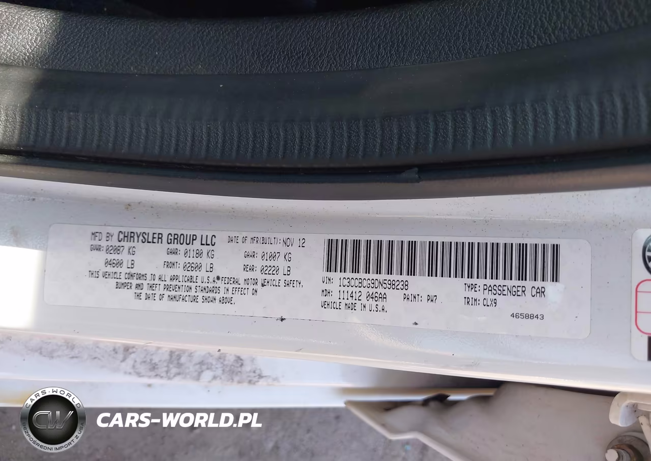 2013 Chrysler 200 Limited VIN:1C3CCBCG9DN598238 - 9