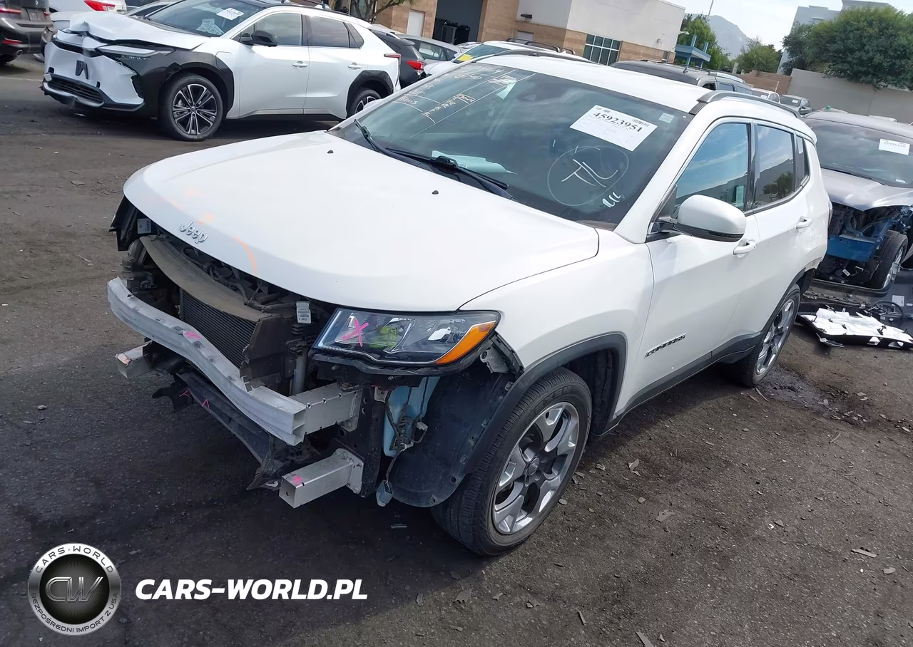 2021 Jeep Compass Limited Fwd VIN:3C4NJCCBXMT564295 - 2