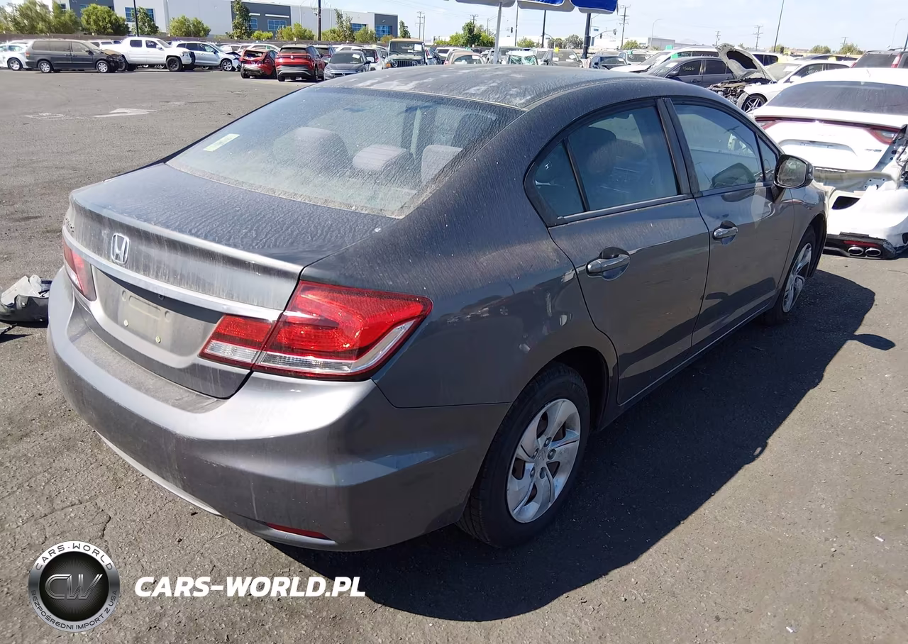 2013 Honda Civic Lx VIN:2HGFB2F52DH589641 - 4
