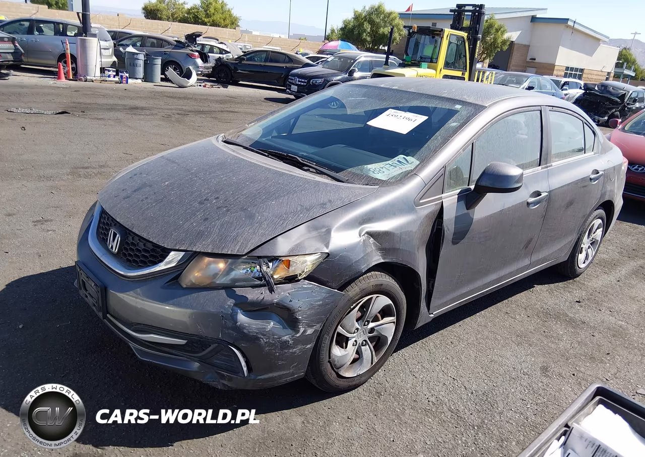 2013 Honda Civic Lx VIN:2HGFB2F52DH589641 - 6
