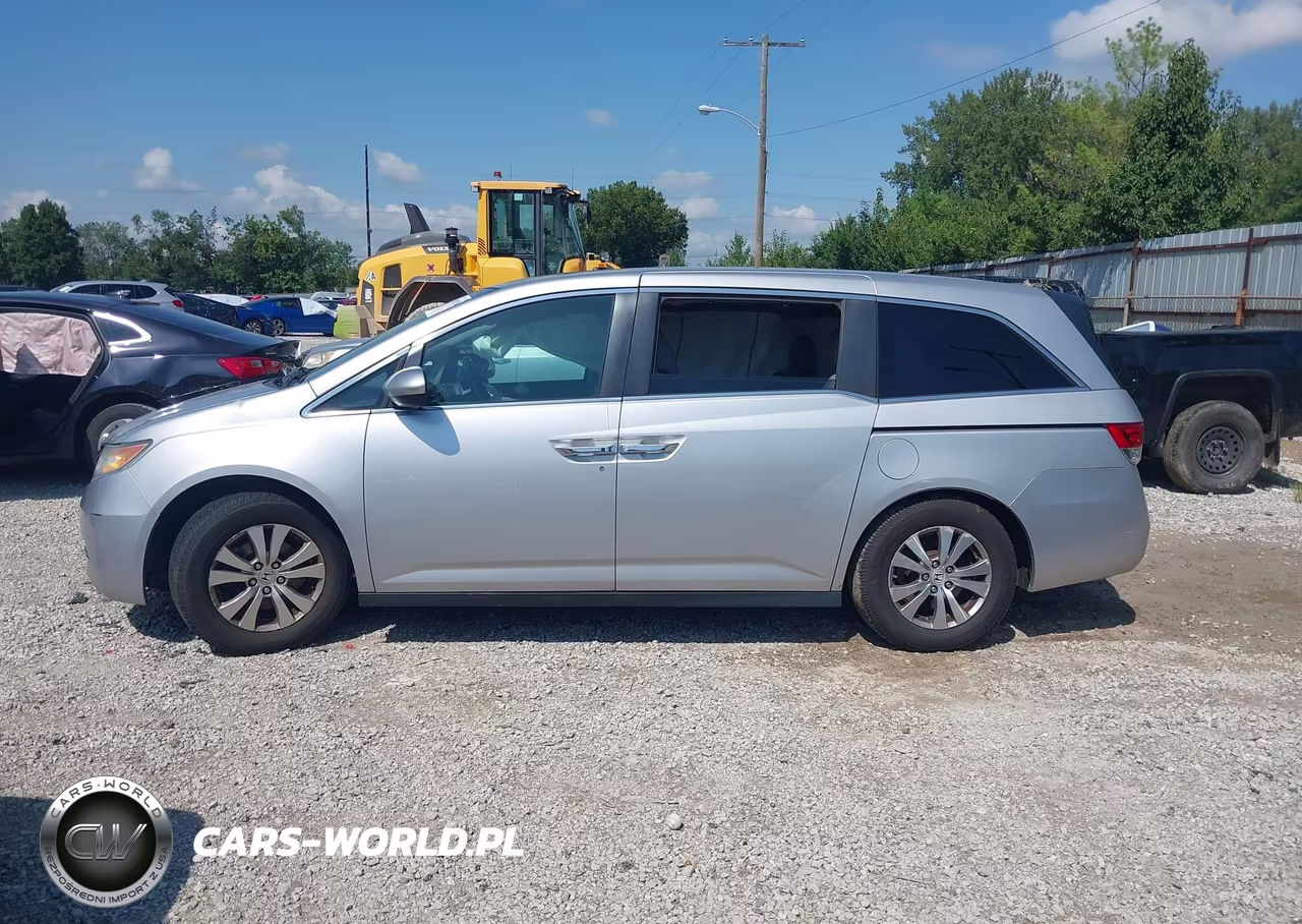 2014 Honda Odyssey Ex-L VIN:5FNRL5H67EB075212 - 14