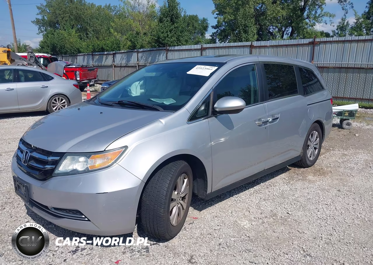 2014 Honda Odyssey Ex-L VIN:5FNRL5H67EB075212 - 2