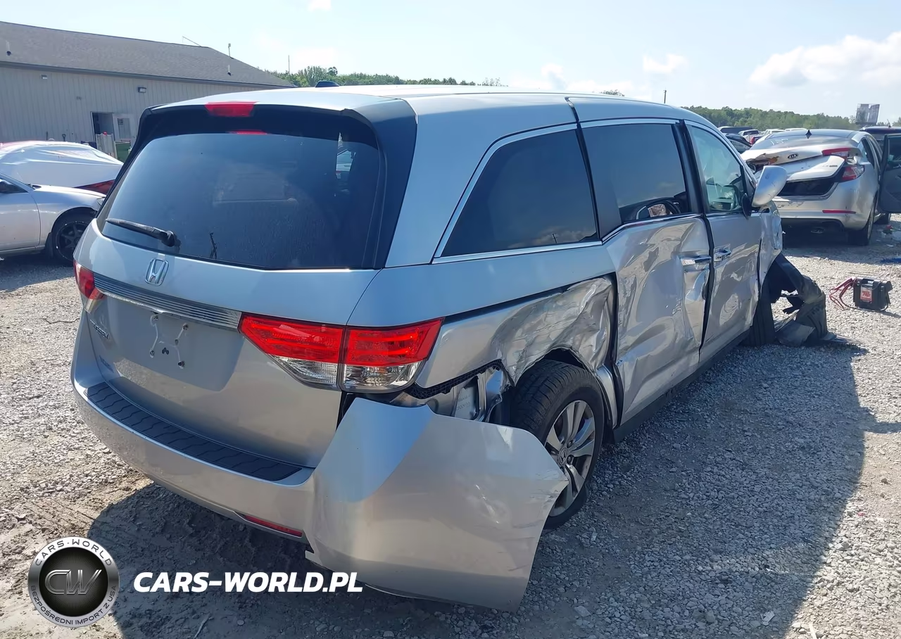 2014 Honda Odyssey Ex-L VIN:5FNRL5H67EB075212 - 4