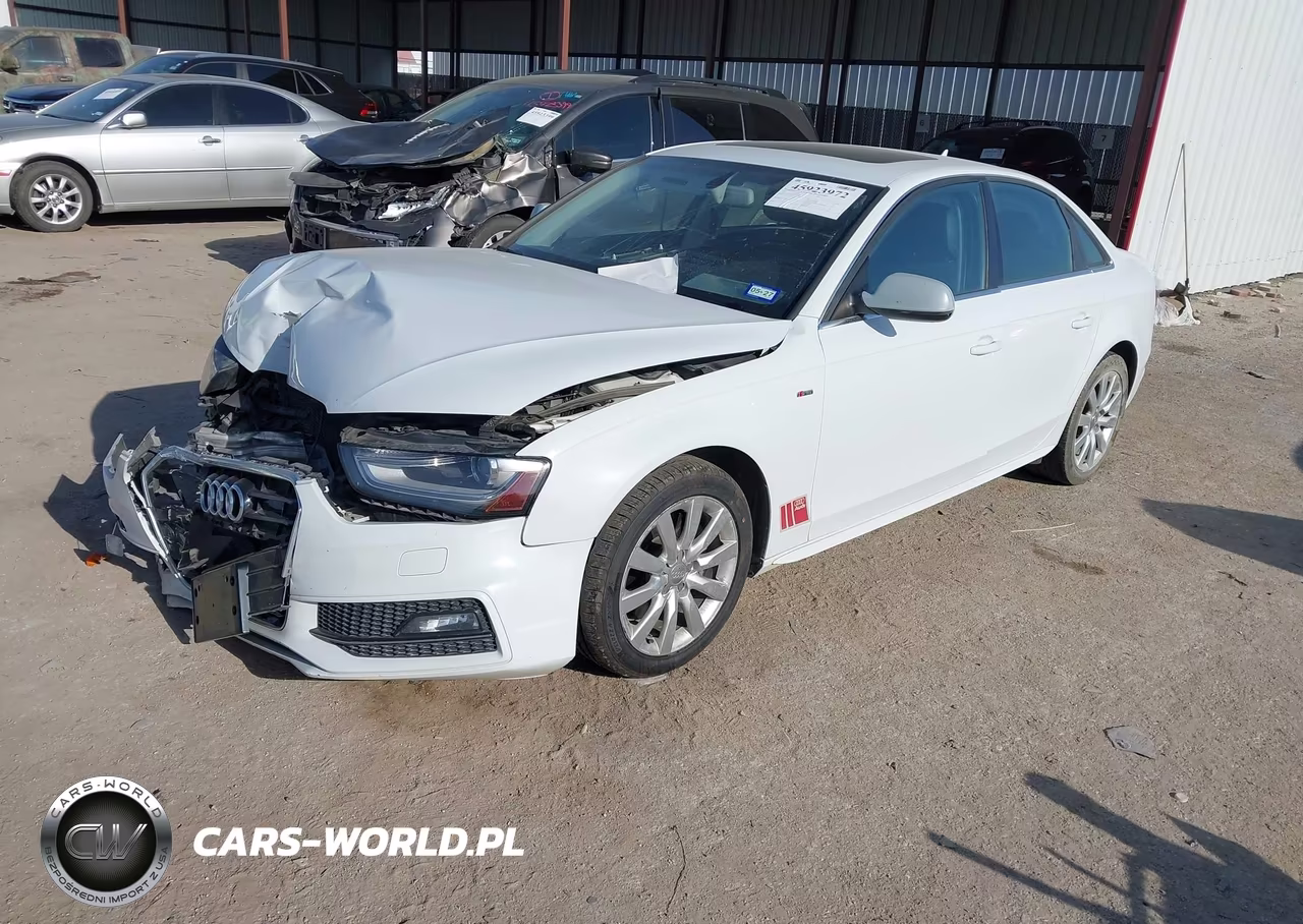 2015 Audi A4 2.0T Premium VIN:WAUBFAFLXFN015077 - 2
