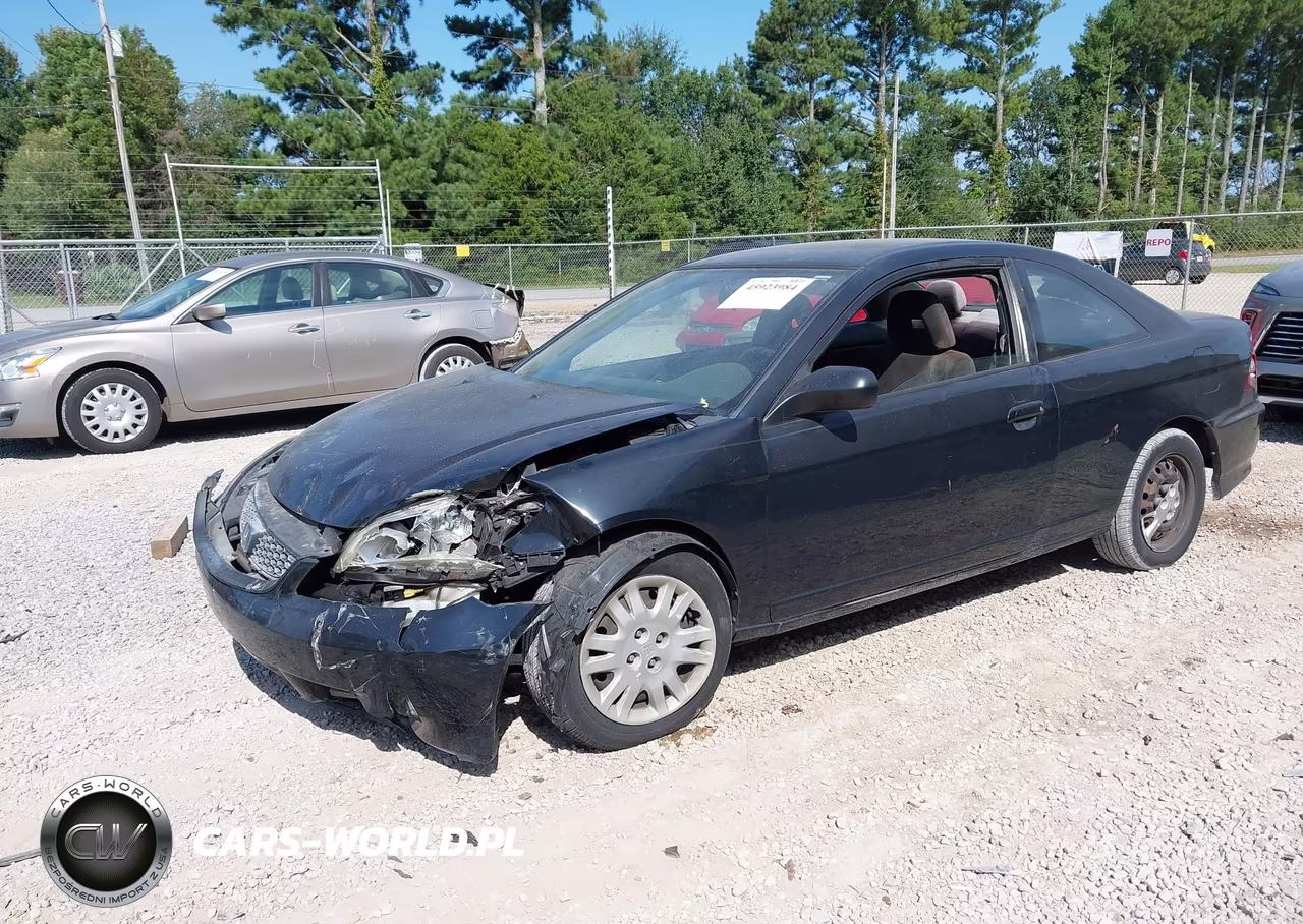 2004 Honda Civic Lx VIN:1HGEM22534L010638 - 2