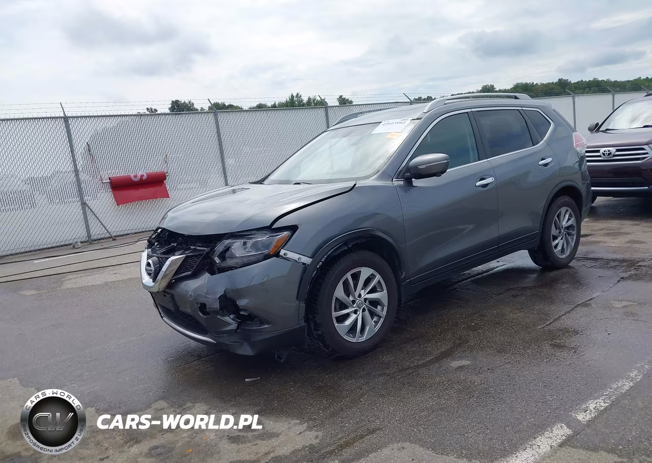 2015 Nissan Rogue Sl VIN:5N1AT2MVXFC855580 - 2