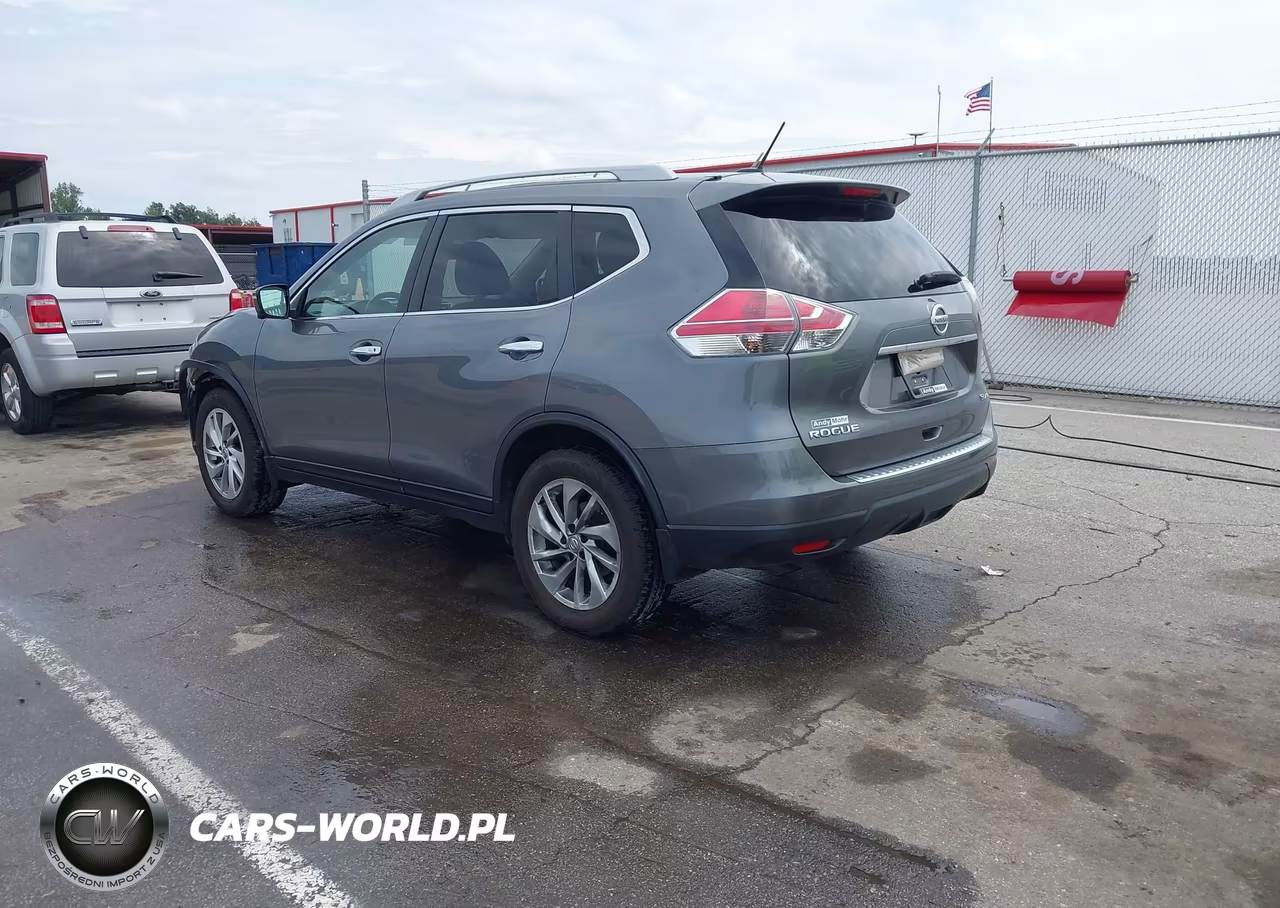 2015 Nissan Rogue Sl VIN:5N1AT2MVXFC855580 - 3