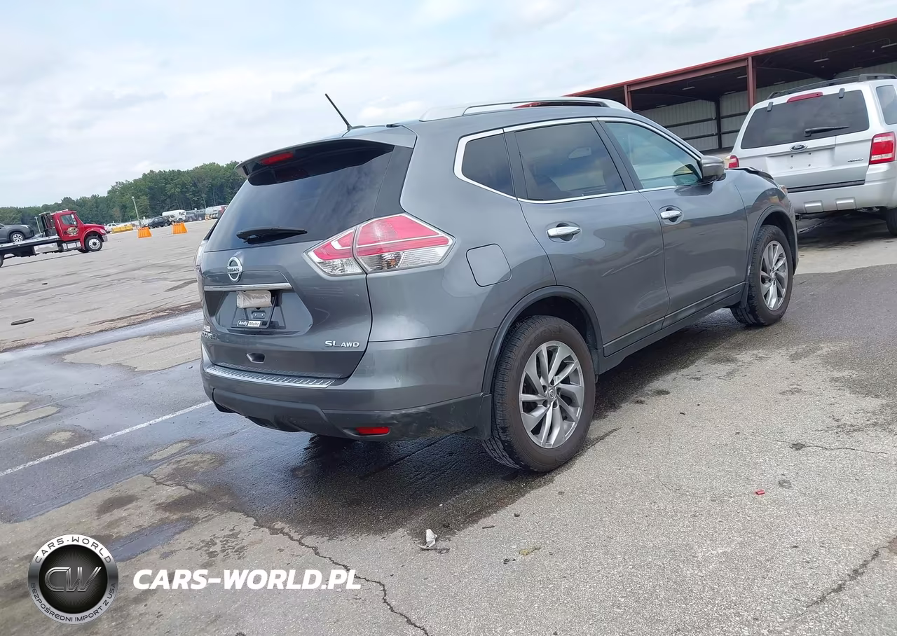 2015 Nissan Rogue Sl VIN:5N1AT2MVXFC855580 - 4
