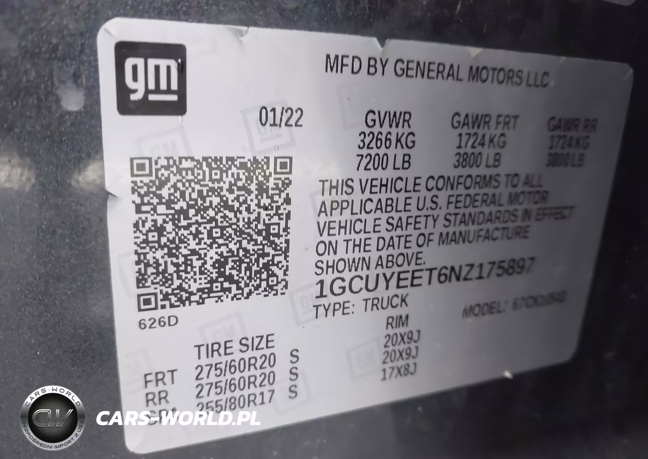 2022 Chevrolet Silverado 1500 Ltd 4Wd Short Bed Rst VIN:1GCUYEET6NZ175897 - 9