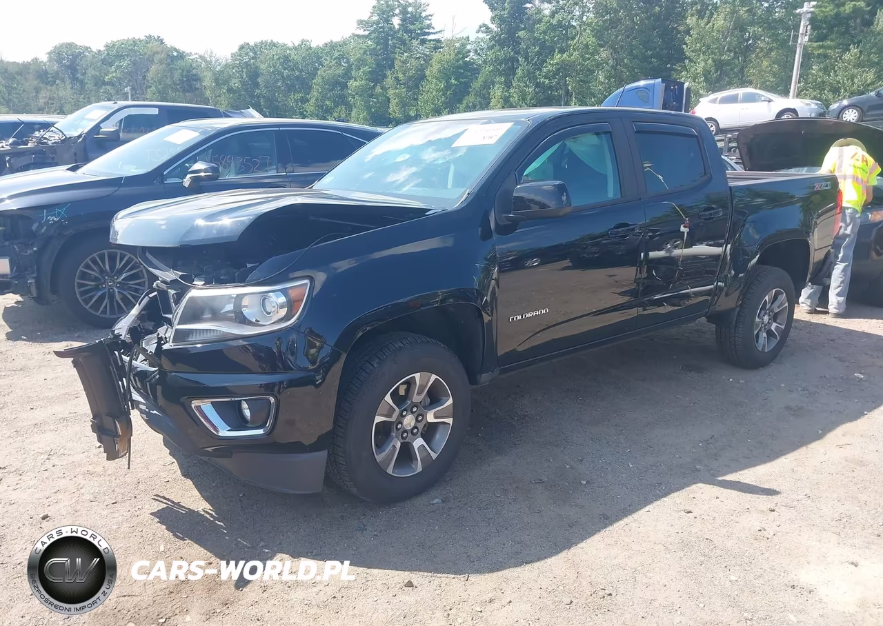 2020 Chevrolet Colorado 4Wd Short Box Z71 VIN:1GCGTDEN5L1182617 - 2