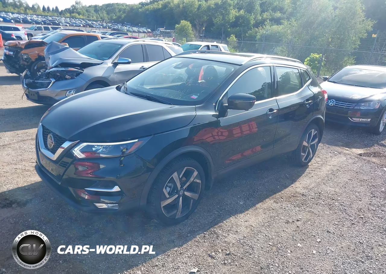 2021 Nissan Rogue Sport Sl Awd Xtronic Cvt VIN:JN1BJ1CW1MW453397 - 2