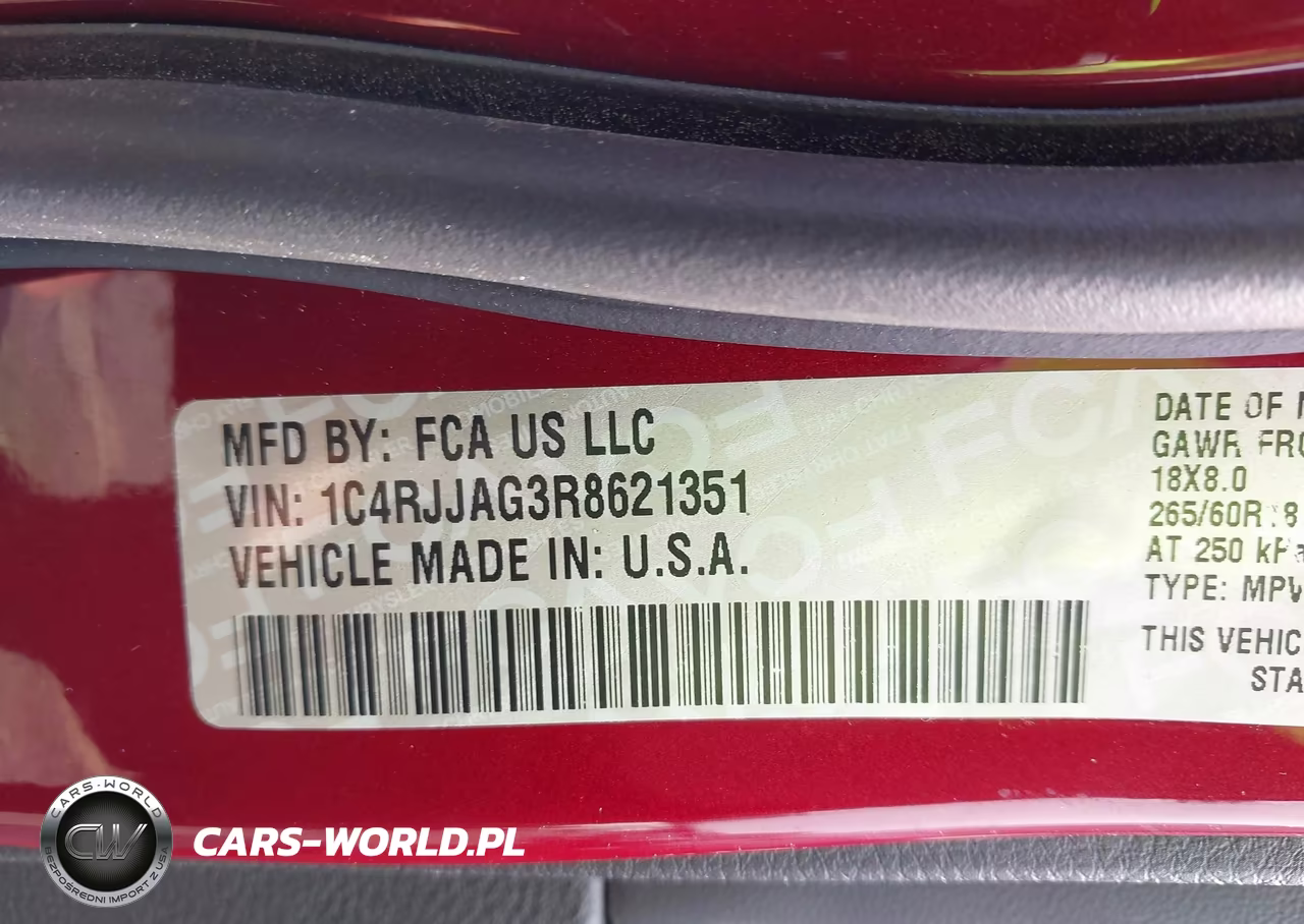 2024 Jeep Grand Cherokee L Laredo 4X2 VIN:1C4RJJAG3R8621351 - 9