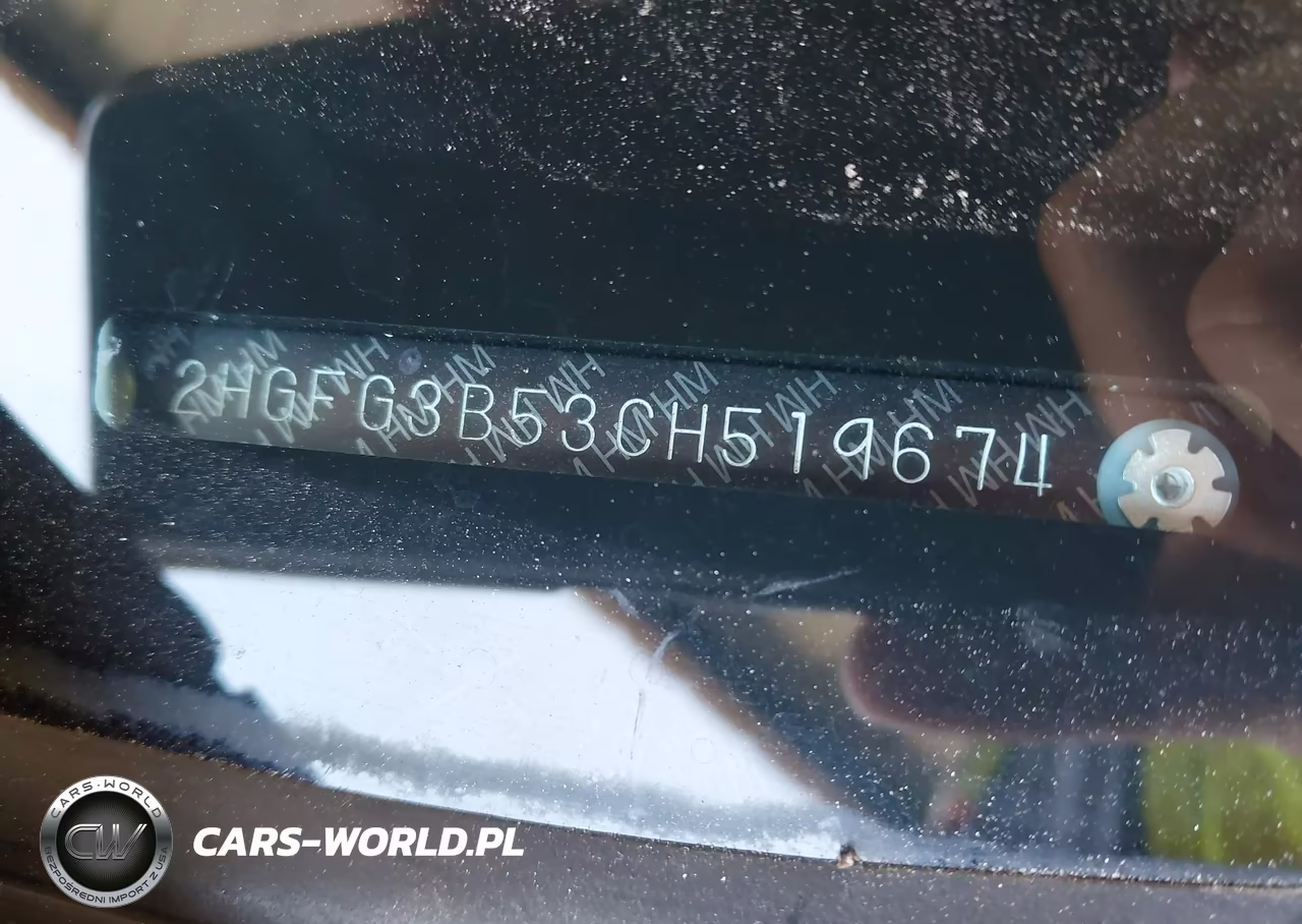 2012 Honda Civic Lx VIN:2HGFG3B53CH519674 - 9