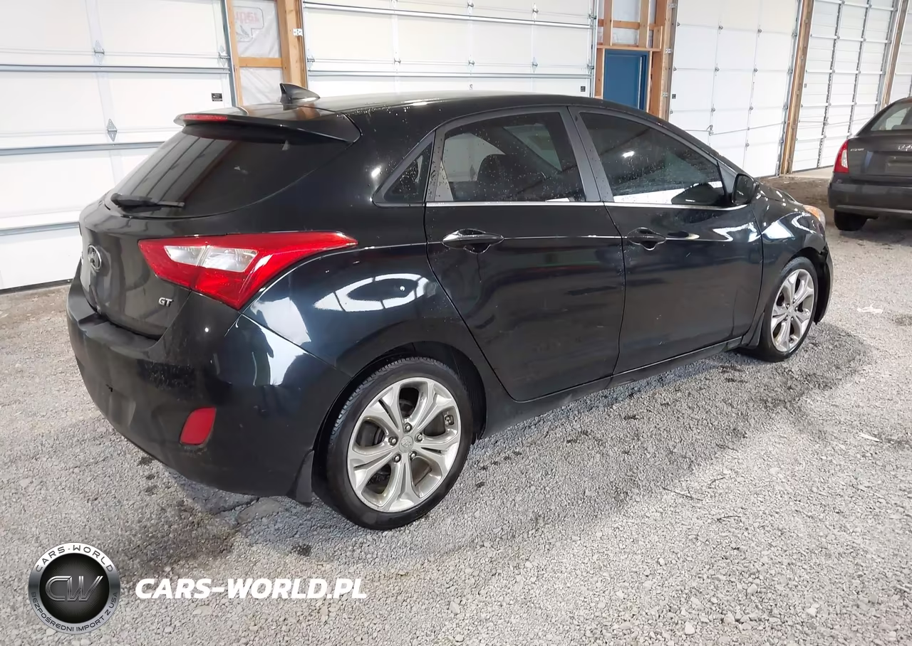 2013 Hyundai Elantra Gt VIN:KMHD35LE6DU073218 - 4